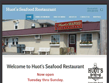 Tablet Screenshot of huotsseafoodrestaurant.com